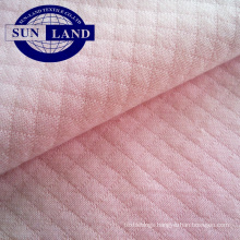 cvc diamond knitting air layer fabric for home textile